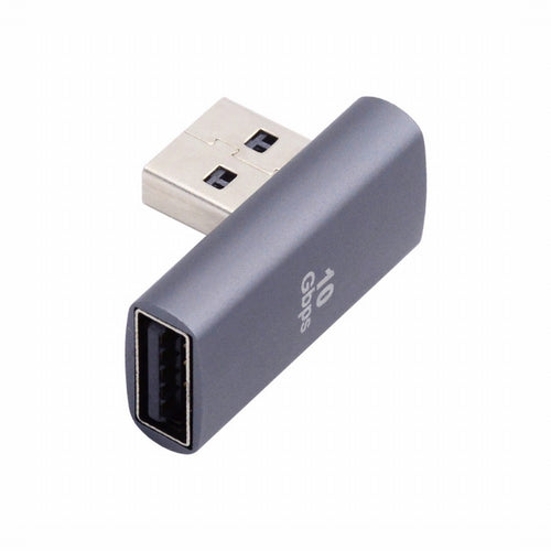 10Gbps USB3.0 Male to Female Extension Power Data Video Adapter Low Profile 90 Degree Right Angled Type U3-018-RI