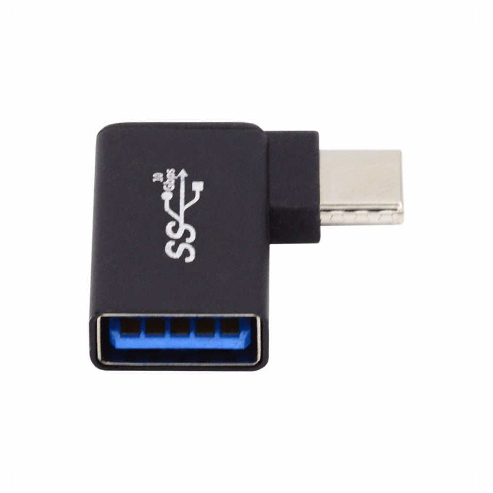 USB-C Type-C to USB 3.0 Female OTG Adapter Right Angled 90 Degree for Laptop Cell Phone UC-035-RI