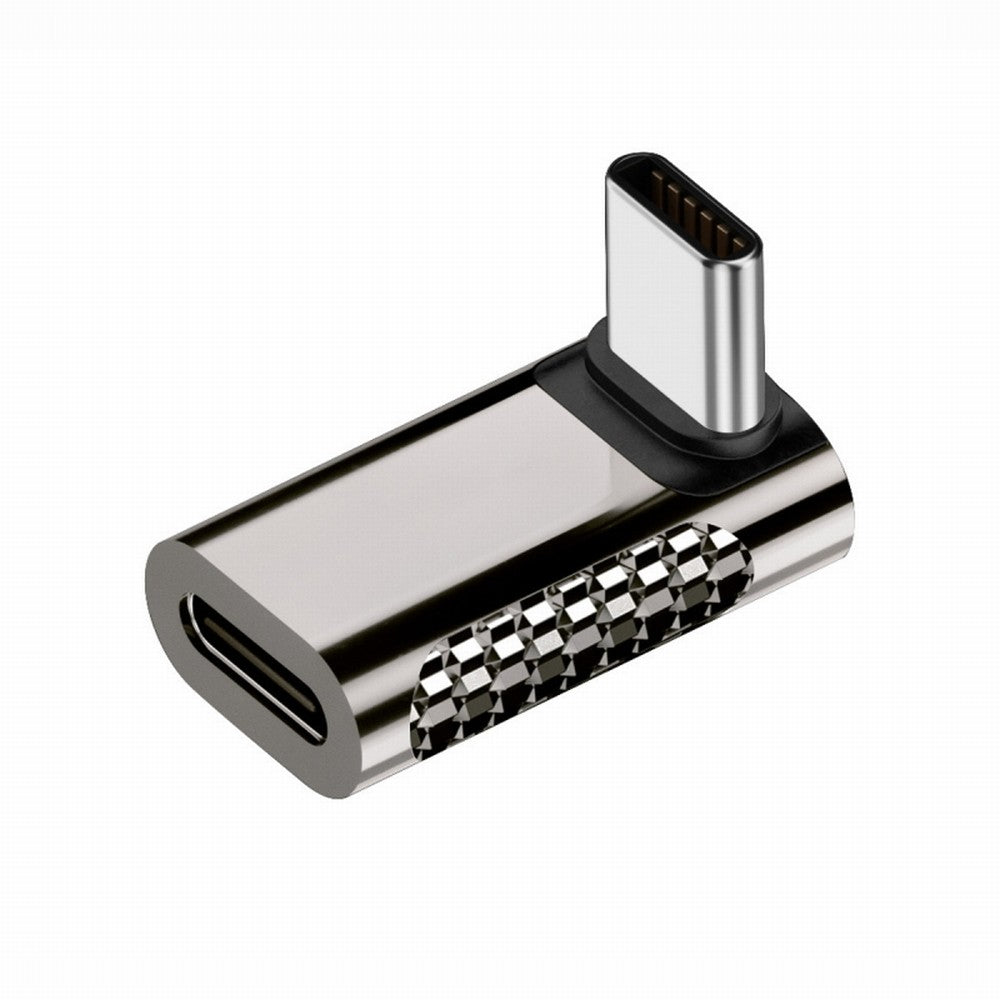 20Gbps USB4 Type C Male to Female 90 Degree Up Down Angled 100W Power Data 8K Video Adapter for Laptop Phone UC-124-UP