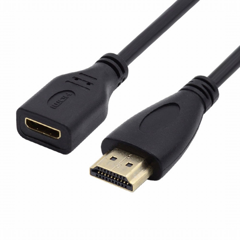 15cm Mini HDMI Type-C Socket Female to HDMI Type-A Male Adapter Extension Cable for Camera HDTV 4K 1080P HD-014-AMCF