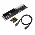 PCI-E 3.0 M.2 M-key to Oculink SFF-8612 SFF-8611 Host Adapter for GPD WIN Max2 External Graphics Card & SSD SF-014-BK+SF-061