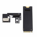 PCI-E 4.0 M.2 M-key to Oculink SFF-8612 SFF-8611 Host Adapter for ThinkBook 14+ External Graphics Card & SSD SF-065-OD