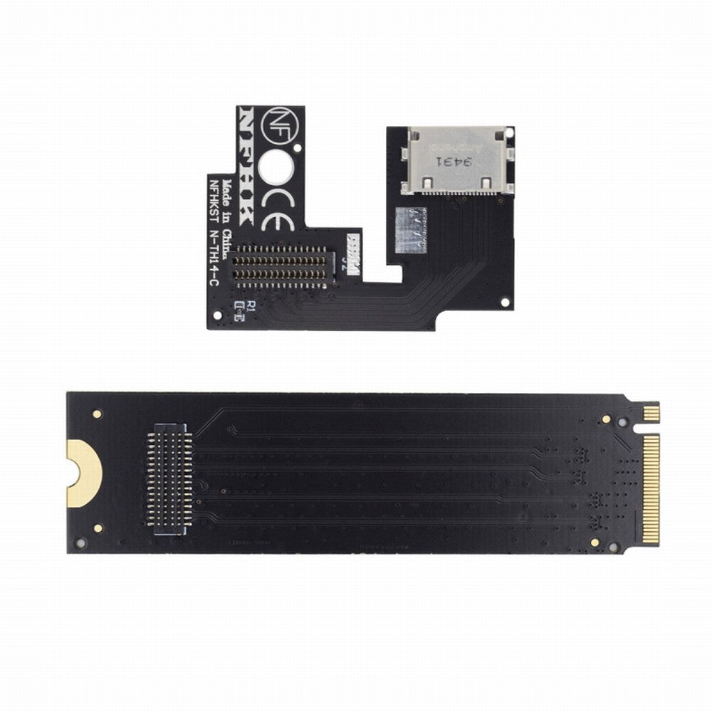 PCI-E 4.0 M.2 M-key to Oculink SFF-8612 SFF-8611 Host Adapter for ThinkBook 14+ External Graphics Card & SSD SF-065-OD