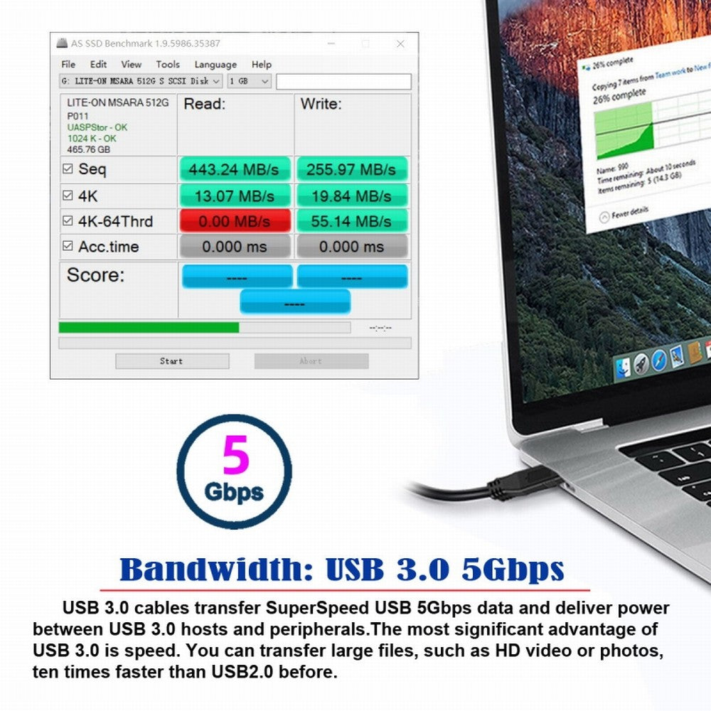 Down Angled USB 3.0 20Pin 19Pin Male to Female Extension 5Gbps Cable 90 Degree for Motherboard Mainboard U3-082-DN