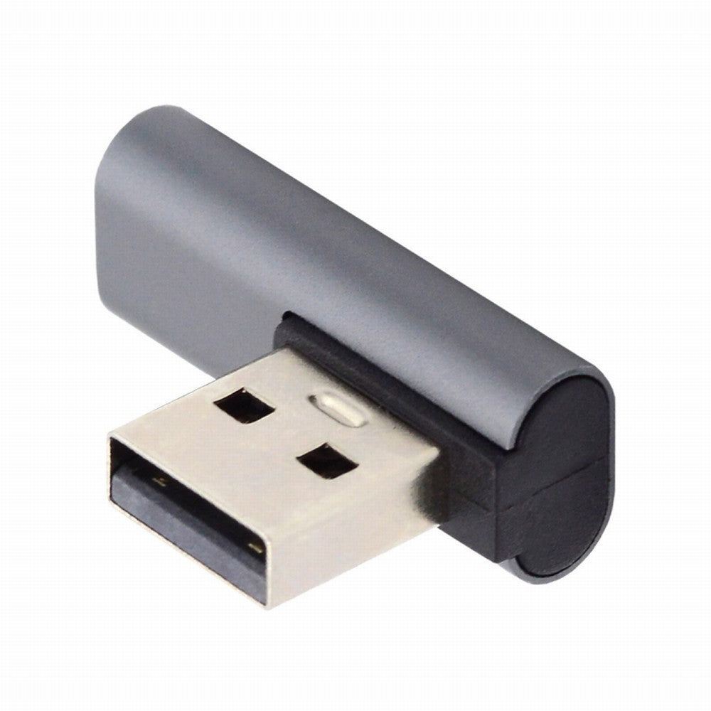 USB-C Type C Female Low Profile 90 Degree Right Angled to USB 3.0 A Male Data Adapter for Laptop Desktop UC-067-RI