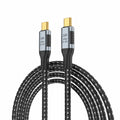 USB-C 240W USB4 Cable 40Gbps USB3.1 100W 8K@60Hz 5K USB4.0 Compatible with Thunderbolt3/4 CC-UC-074