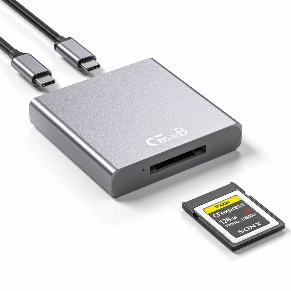 USB3.1 Type-C USB3.0-A to CF Express Extension Card Reader for CFE Type-B Support R5 Z6 Z7 CFB Memory Card UC-152-CFB