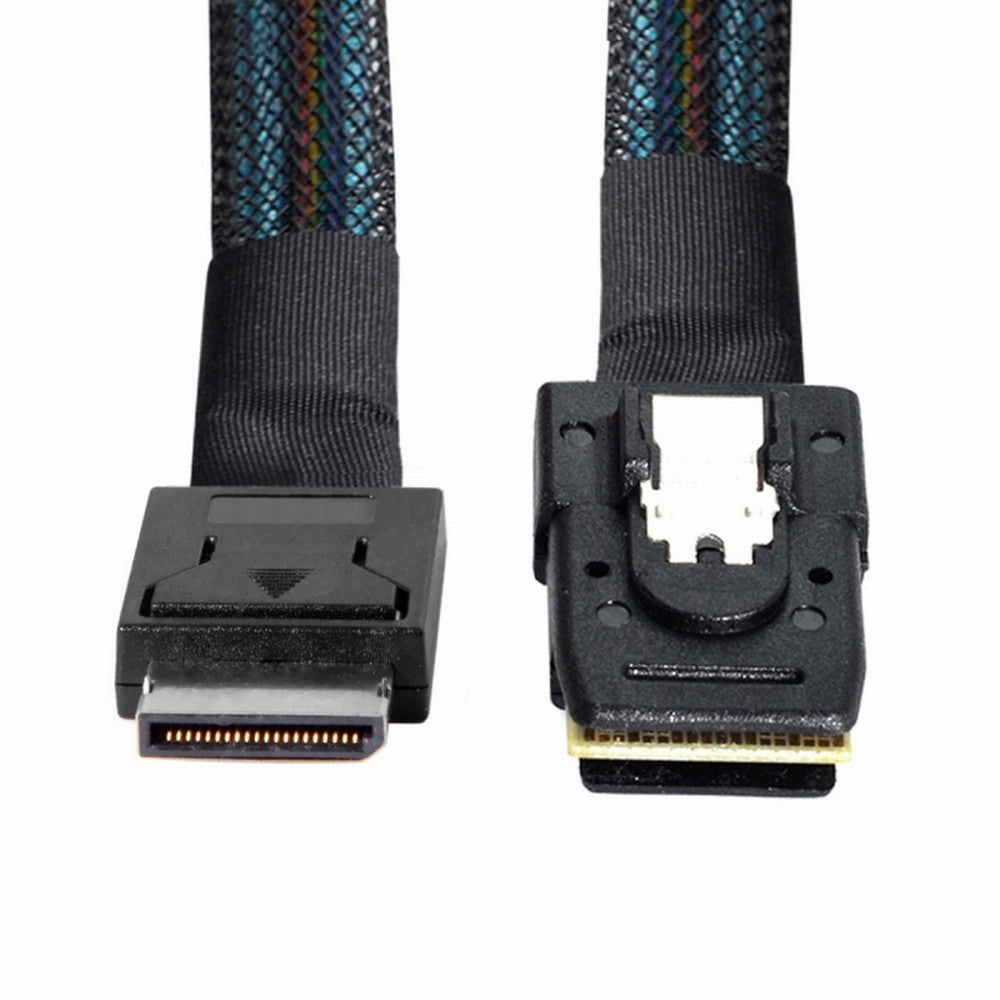 Oculink PCIe PCI-Express SFF-8611 4i to SFF-8087 36Pin PCIE Slimline SSD Data Active Cable 50cm SF-071