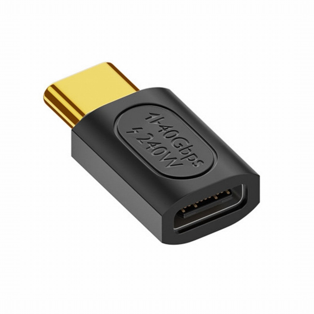 USB4 Type C Male to Female Extension 240W Power 40Gbps Data 8K Video Adapter for NS Phone Laptop UC-103-MF