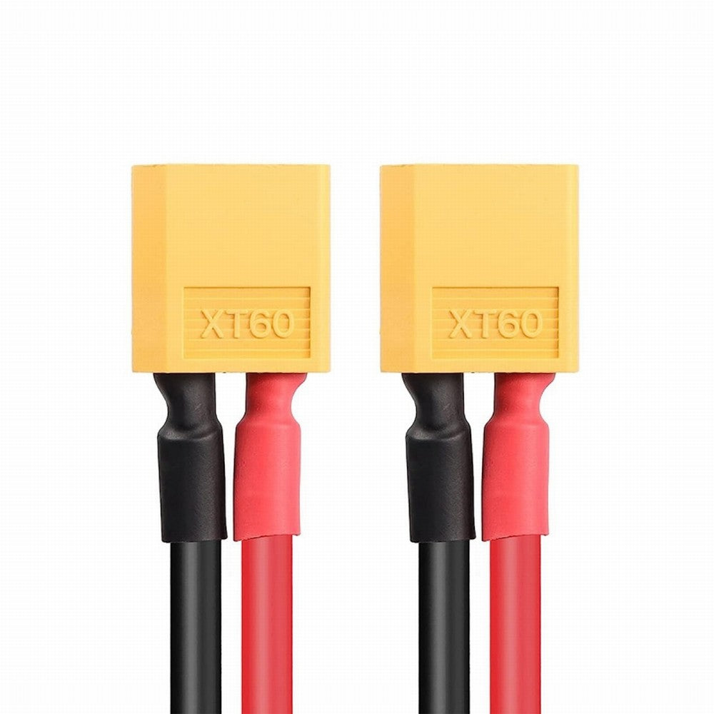 XT60 Male to Male 12AWG Extension Cable Connector for RC Battery Portable Power Station Solar Panel PW-052-MM