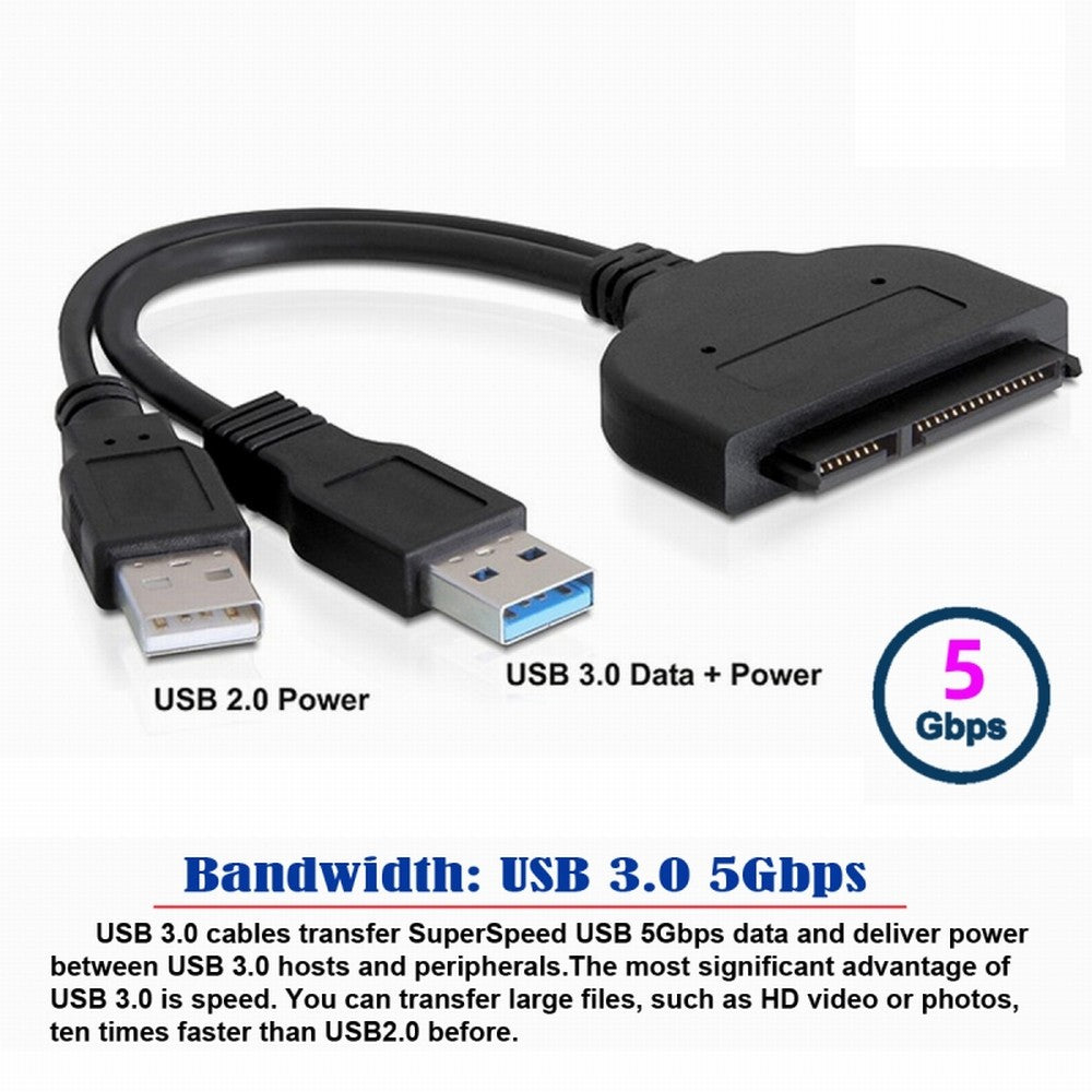 USB 3.0 to 12+6pin SSD HDD to SATA 22Pin Hard Disk Cartridge Drive for Apple 2010 2011 Macbook Air A1369 A1370 SSD U3-067+SA-071