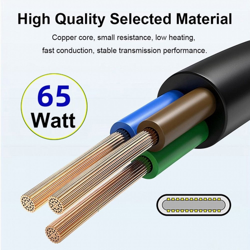 Type C USB-C Input to DC 7.9*5.4mm Power PD Charge Cable for Laptop 18-20V UC-106-7954HP