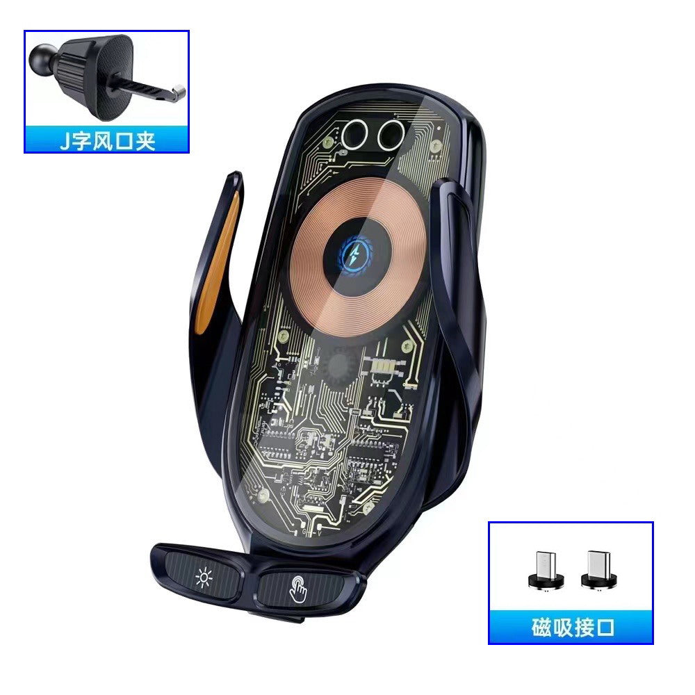 Type-C Car Air Vent Mount Holder Cradle USB-C Magnetic charging Wireless 360 Degree Rotation Universal Cell Phone Mount Compatible for 4-7 inch Phone UC-097