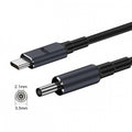 Type C USB-C Input to 20V DC 5.5*2.1mm Output Power 100W 135W 140W 65W PD Charge Cable for Laptop UC-065-5521MM