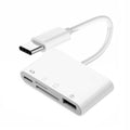USB 2.0 Type C USB-C to TF Micro SD SDXC USB Female Card Reader PD 27W Adapter for Laptop Tablet Phone UC-155-SD004
