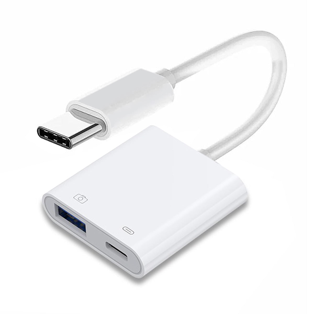 Type C USB-C to Standard Type-A USB3.0 Female with PD Power Charge Adapter Compatible with Macbook Laptop Tablet Phone UC-155-TC002