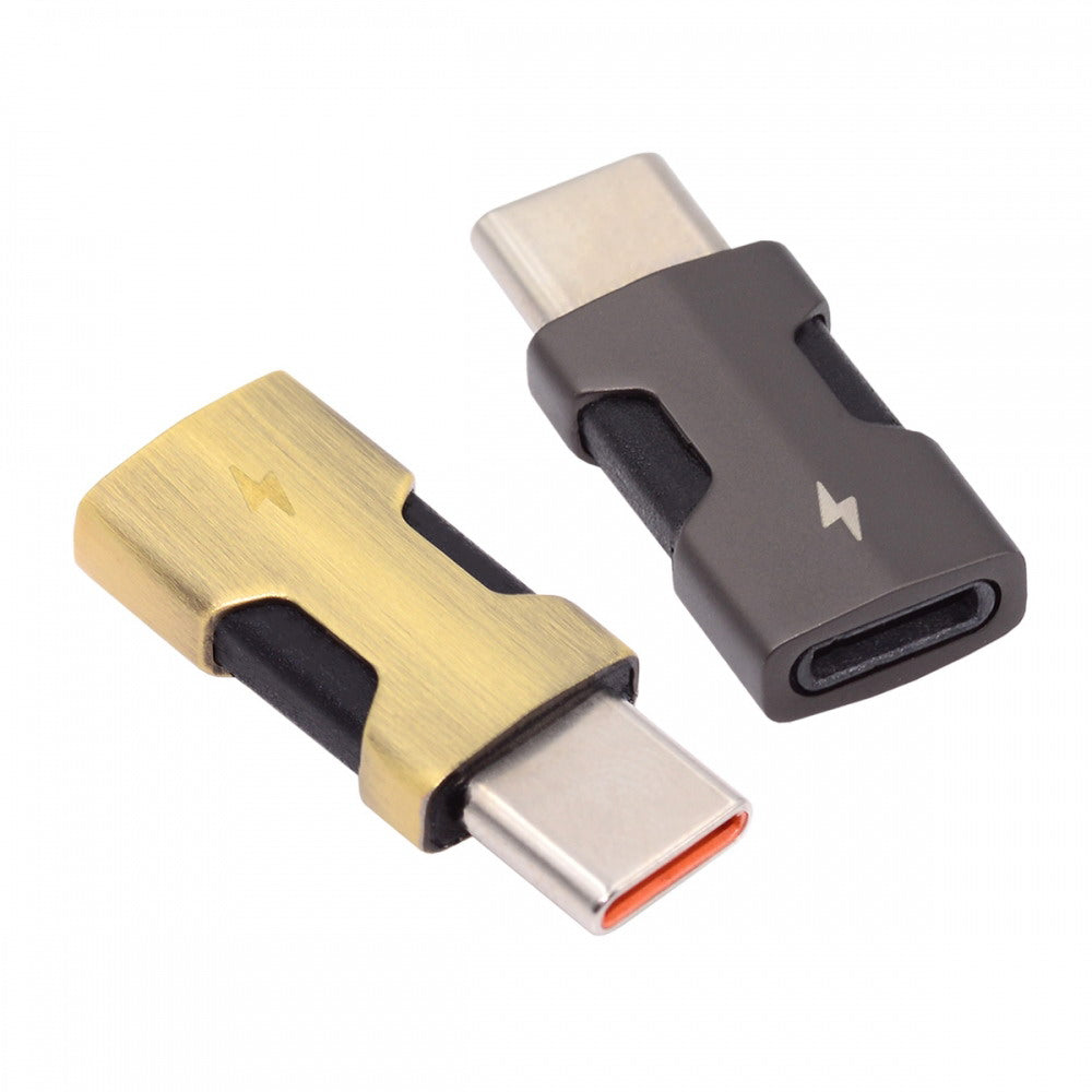 2pcs/set USB-C Type C Male to 8P Female Power 480Mbps Data Adapter Compatible with iPhone 15 & Android & Tablet U2-058-LT021