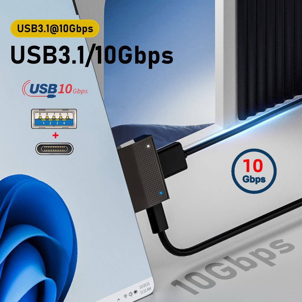 Magnetic to USB3.1 Type-A & 15V Type-C USB-C Data Charge Adapter SF532 for Surface Pro9 Pro8 Pro7 Pro6 Pro X Go Book UC-156-SF532