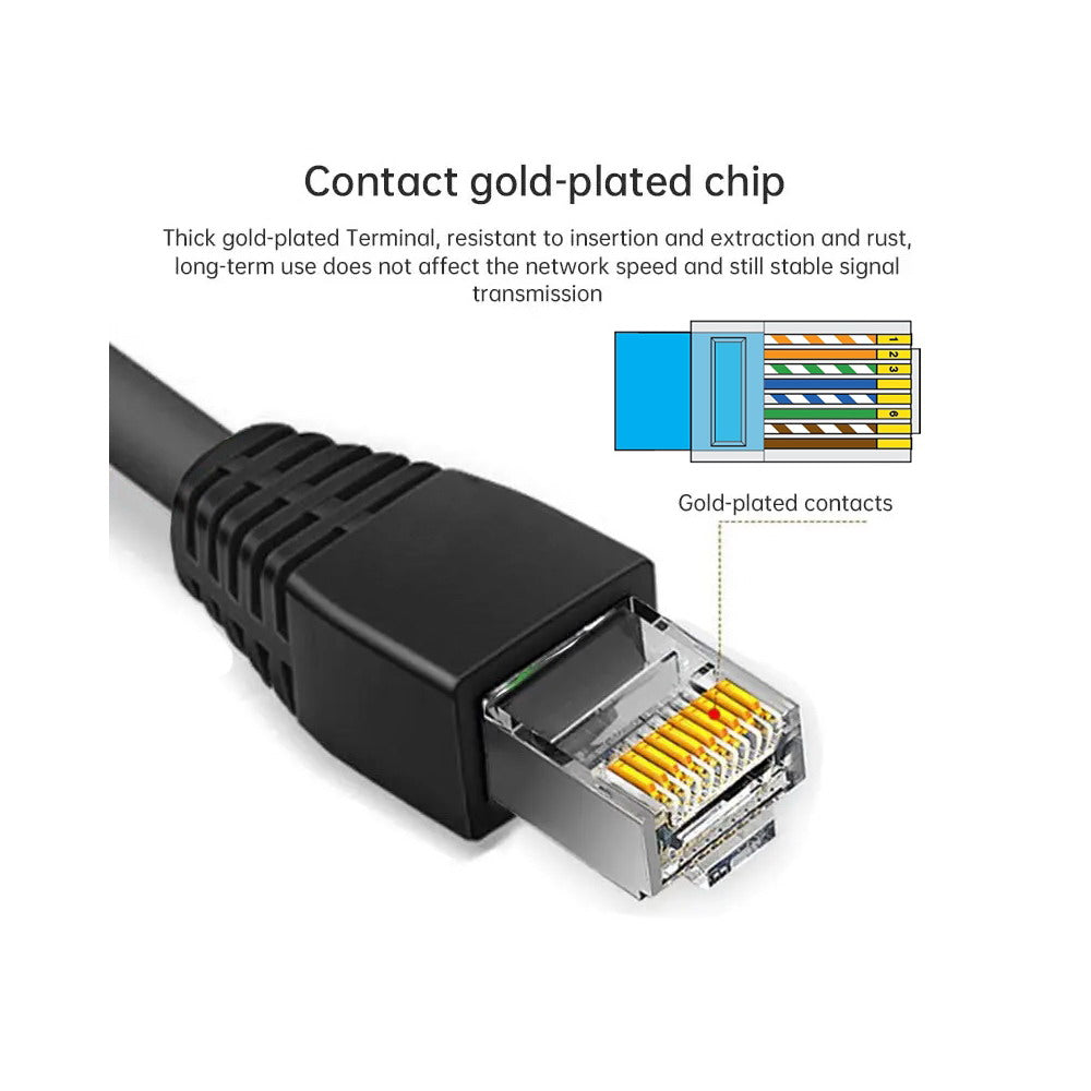 M12 Type-D D-coded 4Pin Male to RJ45 Cat5e Male Cable Lan Ethernet Network Industrial Applications IP67 Patch Cord UT-021