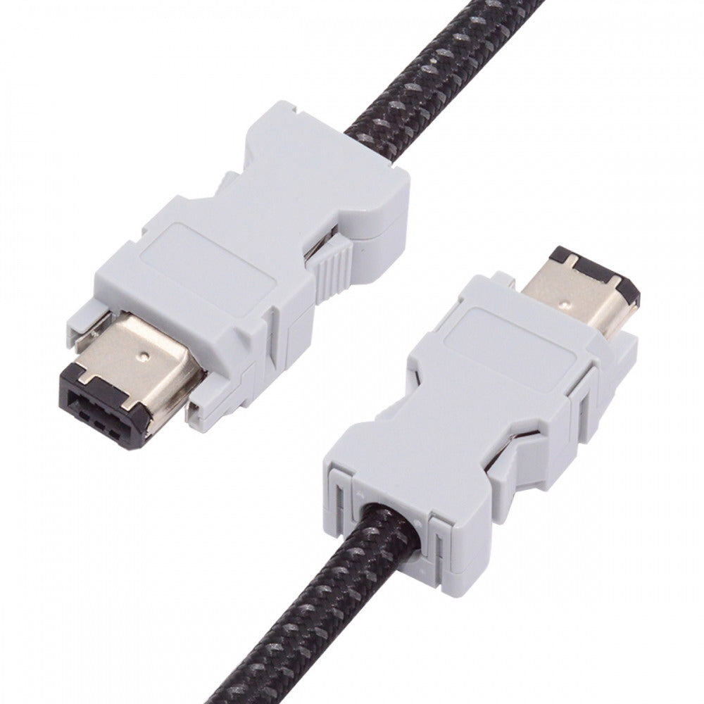 SM-6P I/O Connector IEEE 1394 6Pin CN3 Plug 55100-0670 Male JZSP-CMP9-1-E Compatible with Yaskawa Panasonic Servo 54280-0609 CN-010-MA