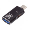 10Gbps USB-C Type-C to USB 3.0 Female OTG & DC 5V Power Adapter for Tablet Phone UC-035-AC