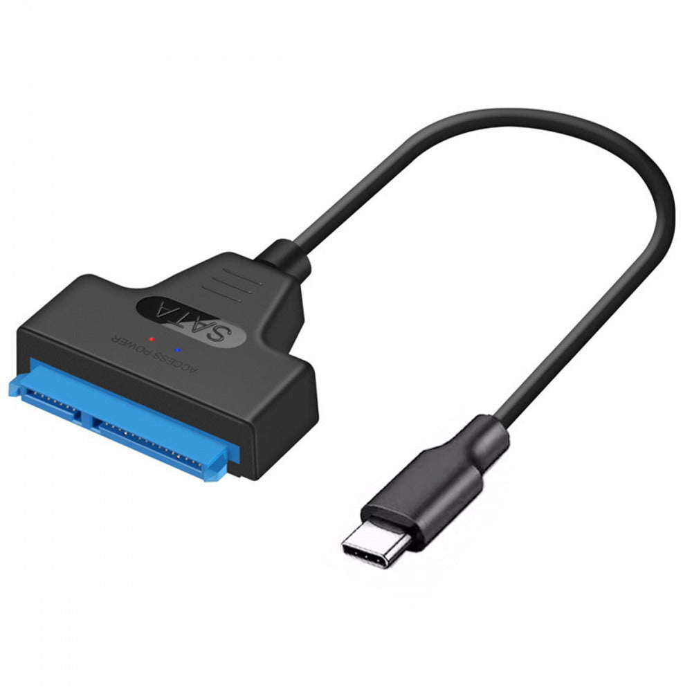 Type C USB 3.1 Male to SATA 22 Pin 2.5" Hard disk driver SSD Adapter Cable for Laptop UC-146-BK