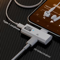 USB-C 10Gbps Type-C 1-to-2 USB-C Female OTG & 100W PD Power Adapter for Laptop Tablet Phone UC-035-TC