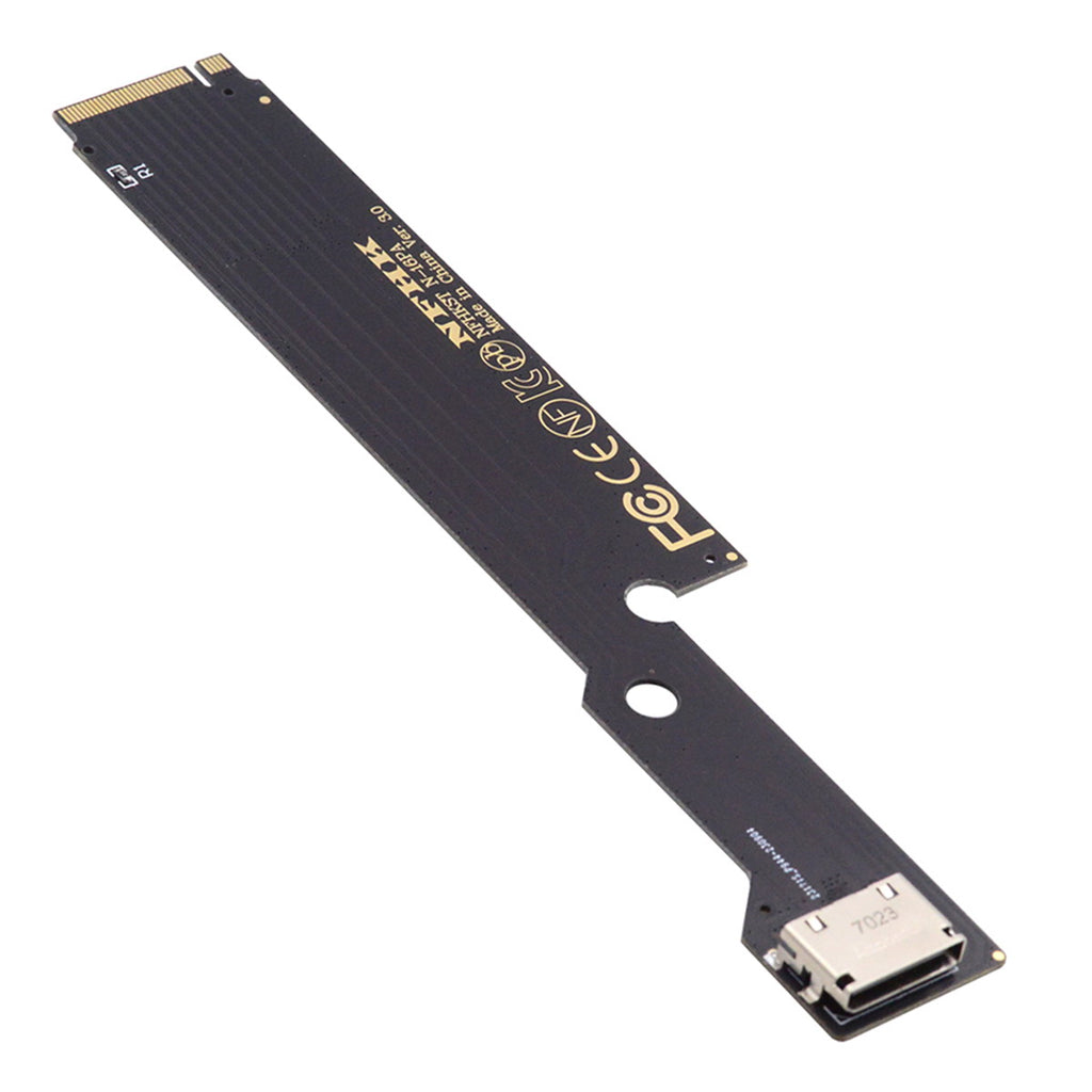 PCI-E 4.0 M.2 M-key to Oculink SFF-8612 SFF-8611 Host Adapter for ThinkBook 16+ External Graphics Card & SSD SF-058-INT
