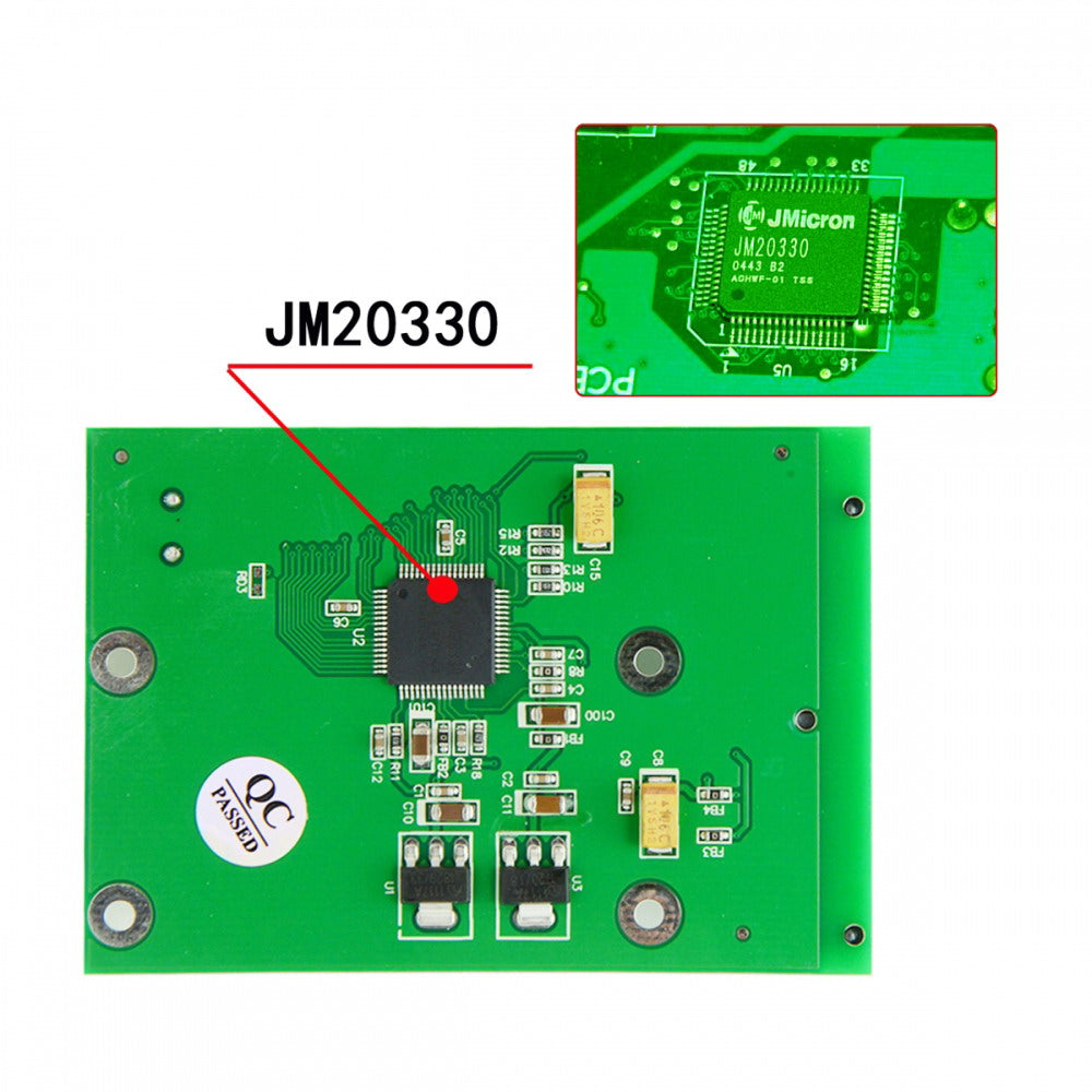 40 Pin ZIF CE 1.8 Inch SSD/HDD to SATA Adapter Board with LIF Flat Cable SA-013