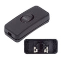 Universal Interruptor 303 Switch Cord Inline On-Off Switch DPST Control Rocker for Bedroom Table Lamp Desk Light Strip