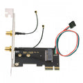 Wireless NGFF A/E-Key WiFi Card to PCI-E Express 1x Adapter for WLAN Wifi6 Wifi7 Bluetooth