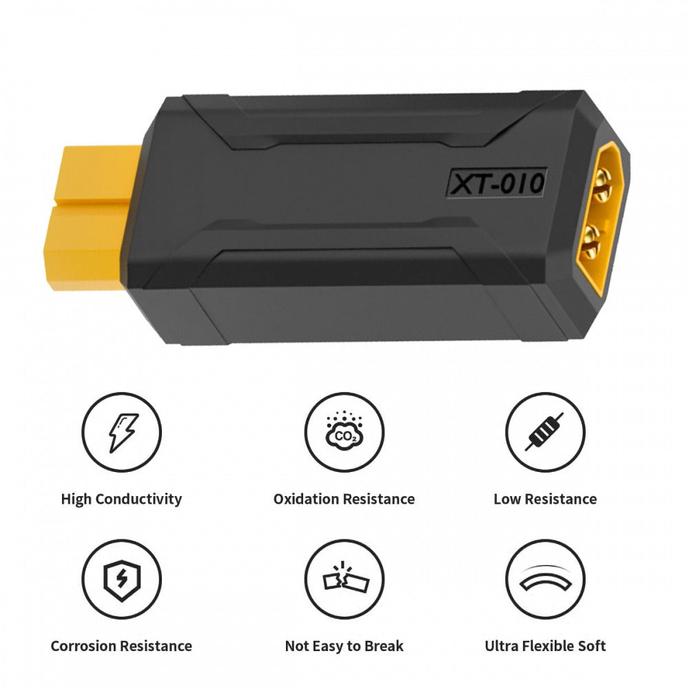 XT60 Male SC100 Protocol to XT60 Female Fast Charging Adapter for RC Lipo Battery Quadcopter Multicopter Aeromodelling