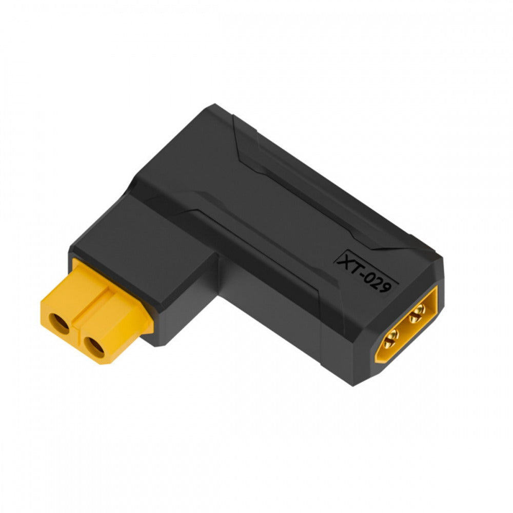 XT60 Male SC100 Protocol to XT60 Female Fast Charging Angled Horizontal Adapter for RC Lipo Battery Quadcopter Multicopter Aeromodelling