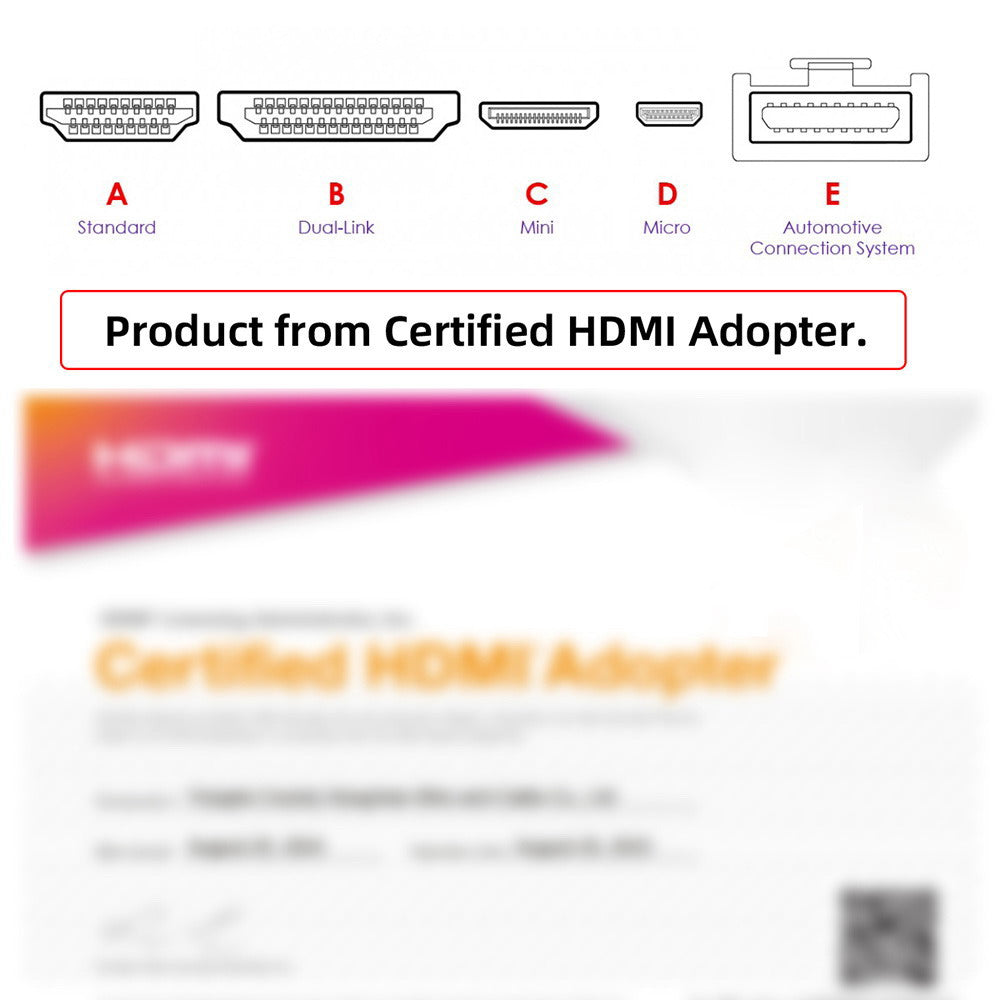 HDMI 2.1 Male to HDMI Male 8K 60hz Stretch Coiled Cable Up Angled 90 Degree for HDTV Computer Laptop Monitor