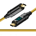 Smart LED Display USB-C USB4 Cable 20Gbps 100W 8K for Laptop Disk Phone Type-C Male to Male Cable Power & Data