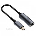DC Jack 7.9x5.4mm Input to USB-C Type-C Power 140W Charge Cable for Laptop Phone PD9V 5V 20V7A
