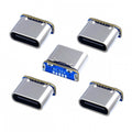 5pcs/lot DIY Solder Type-C Female Socket Connector Replace for Mini-USB 5Pin Female SMT Type DC 5V Power
