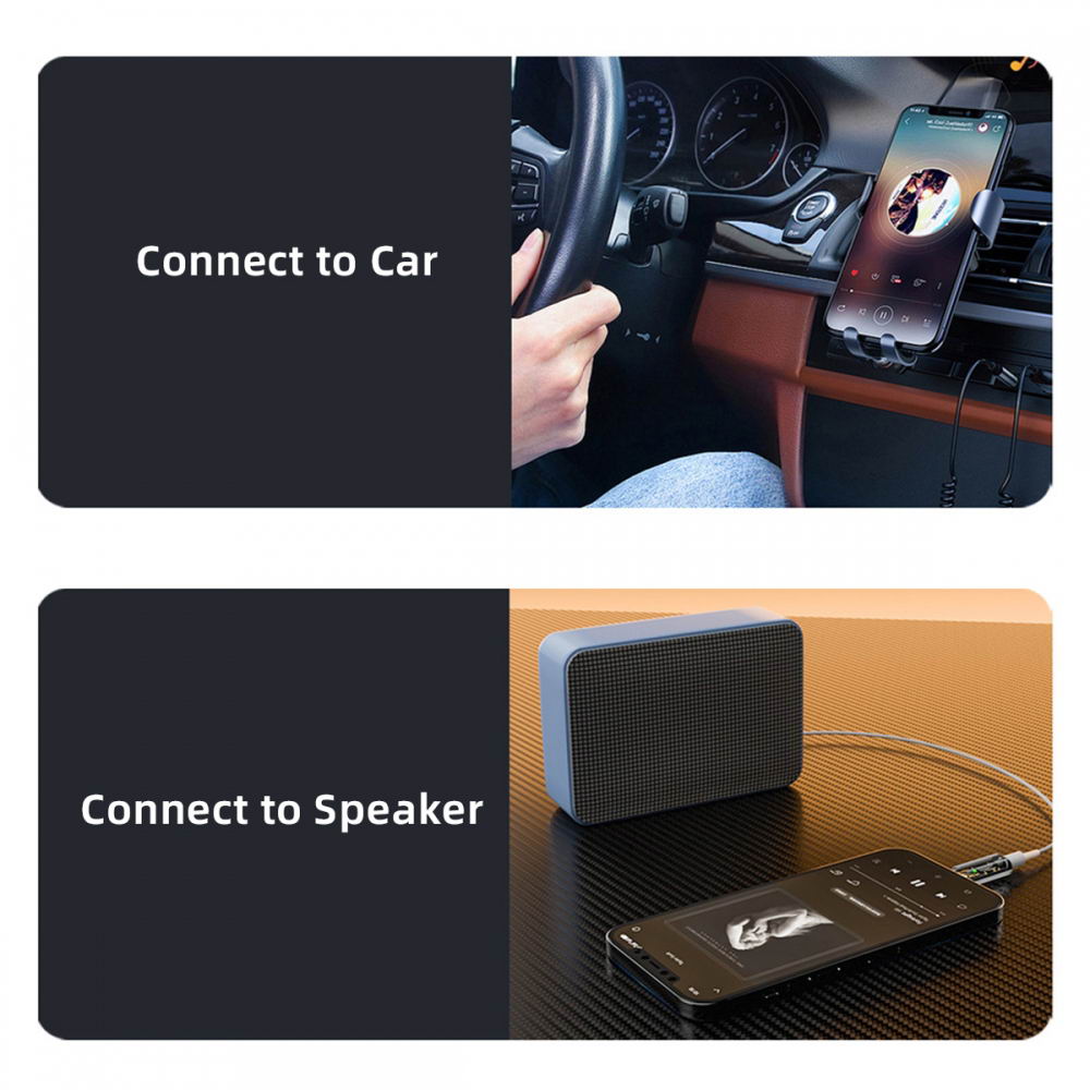 2pcs/lot Type C USB-C to 3.5mm Audio AUX & MIC Sound Card 16bit 48kHz Adapter Compatible with Laptop Tablet Phone
