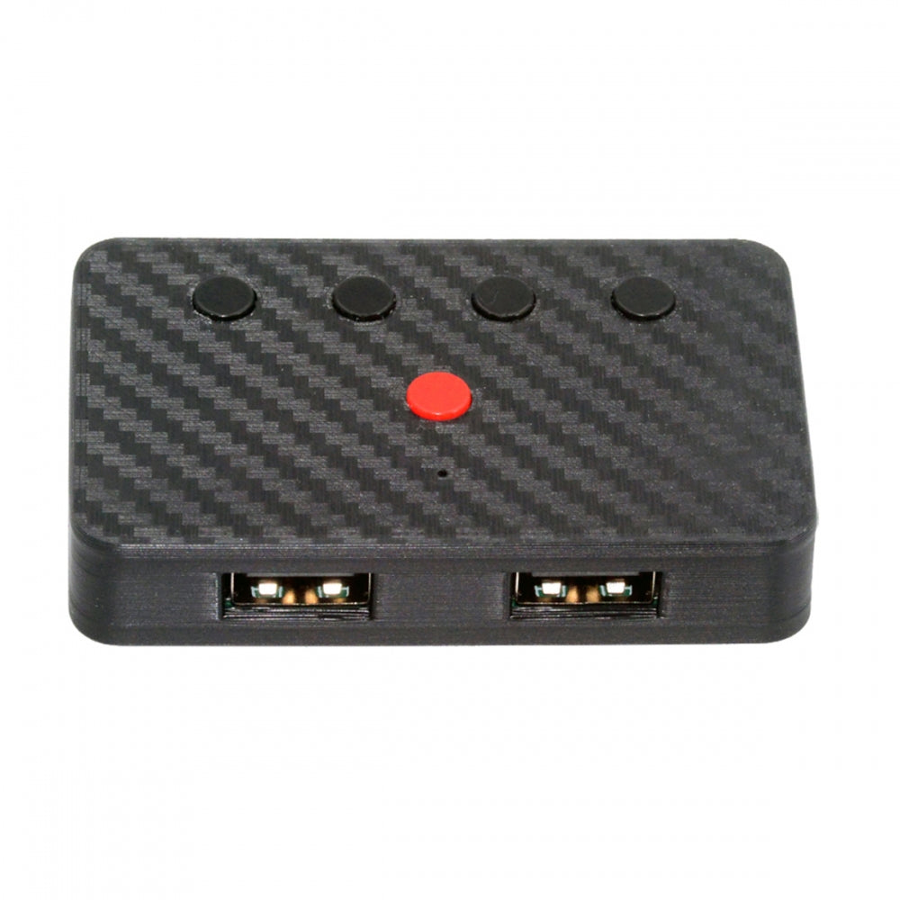 USB Wired Keyboard and Mouse Convert to Wireless 2.4G Bluetooth(BT) Converter with Receiver Type-C Power for Laptop Tablet Phone