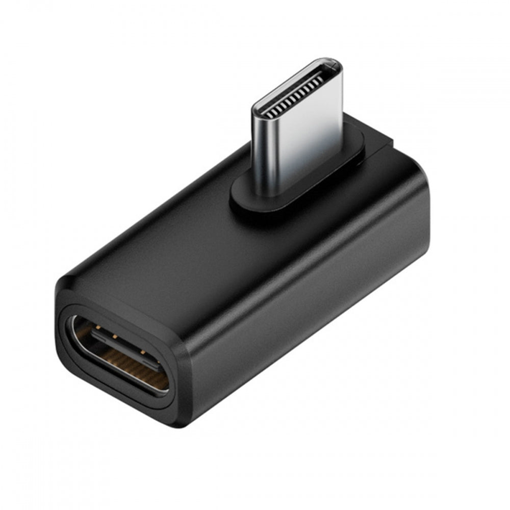 USB5.0 80Gbps Male to Female Extension Adapter  Low Profile Left Right Angled with 240W 16K 8K 5K Compatible with USB4.0 Thunderbolt3/4/5