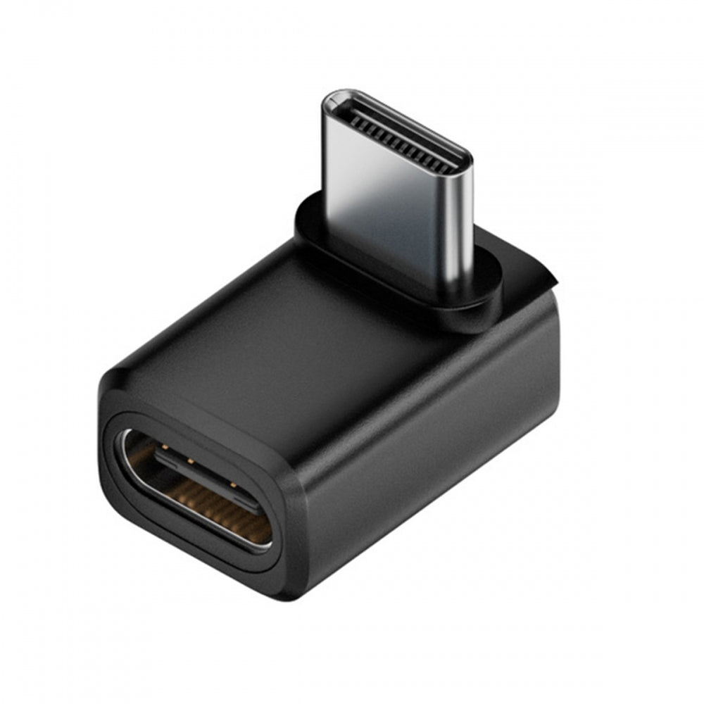 USB5.0 80Gbps Male to Female Extension Adapter Down Up Angled with 240W 16K 8K 5K Compatible with USB4.0 Thunderbolt3/4/5