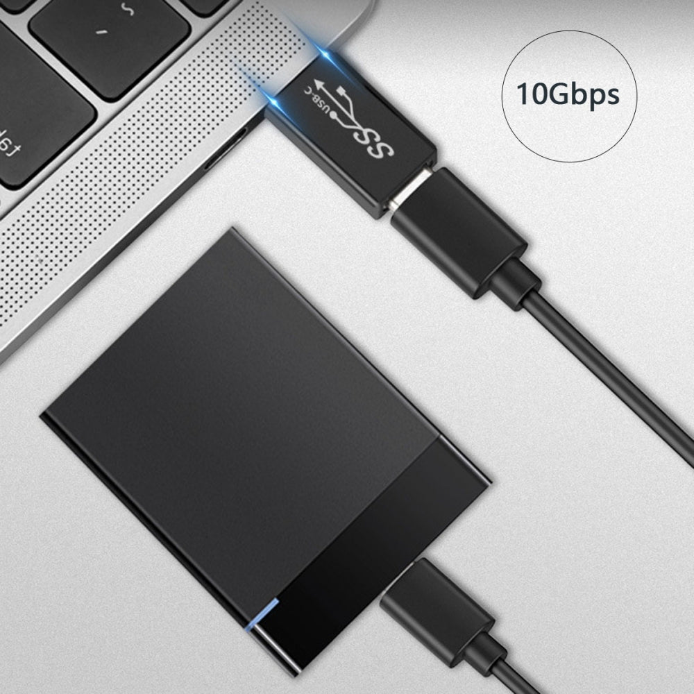 4pcs/lot USB 3.1 Type-A Male Female to USB-C Female Power Data 10Gbps Adapter for Laptop Phone