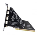 PCI-Express 4.0 PCIE 16x Detachable to Four Oculink SFF-8612 SFF-8611 External VROC Raid0 Adapter for U.2 SSD eGPU External Graphics Card Dock