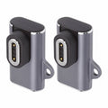 2pcs/lot Magnetic Smart Watch Charging Adapter Horizontal USB Type-C to 2-Pin Compatible with IMOO Z6 Z6S Z6Pro Z7 Z7A Z7S Z8 Z8A Z9 Z10 Z11