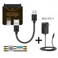 SFF-8482 SAS 29Pin to USB 3.0 5Gbps Hard Disk Drive Raid Adapter with Chipset and Power Port (Need 12V/3A Power Supply)