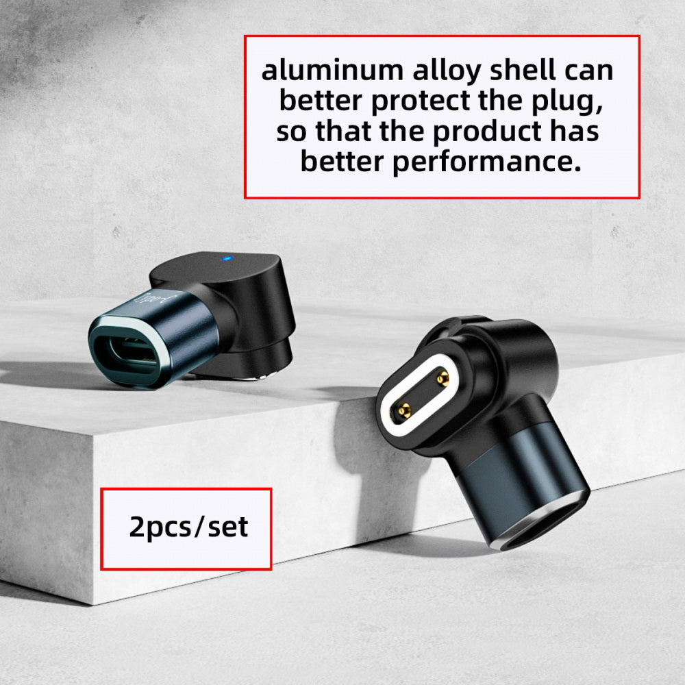 2pcs/lot Magnetic Smart Watch Charging Adapter Vertical USB Type-C to 2-Pin Compatible with IMOO Z6 Z6S Z6Pro Z7 Z7A Z7S Z8 Z8A Z9 Z10 Z11