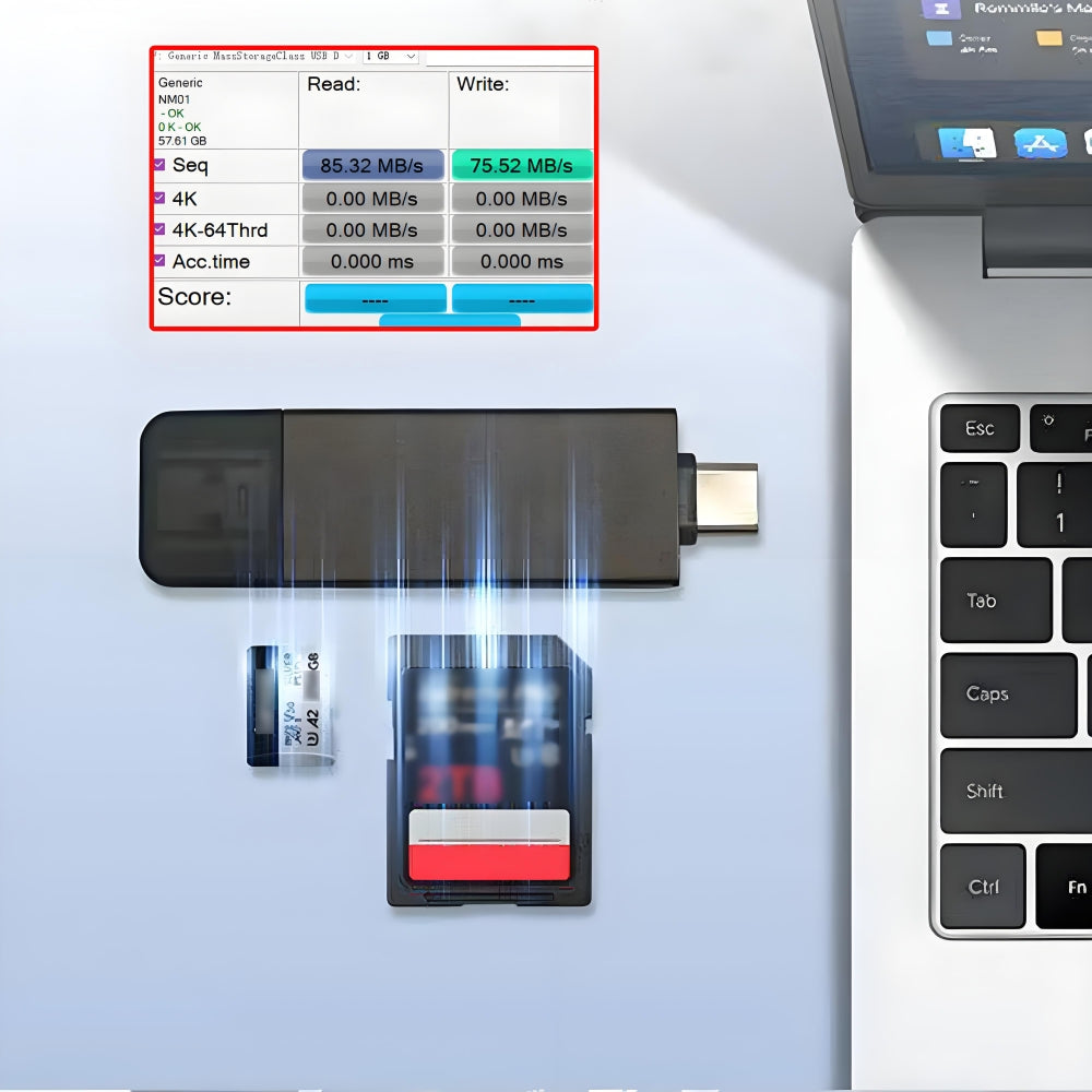 USB 3.0 & Type-C to TF T-Flash Card & SD Card Reader Writer for Camera & Laptop & Tablet & Mate Serial Phone