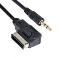 AMI MDI to 3.5mm Audio AUX Male Music Cable Compatible with Benz 2008-2016 Music Interface 1.3m