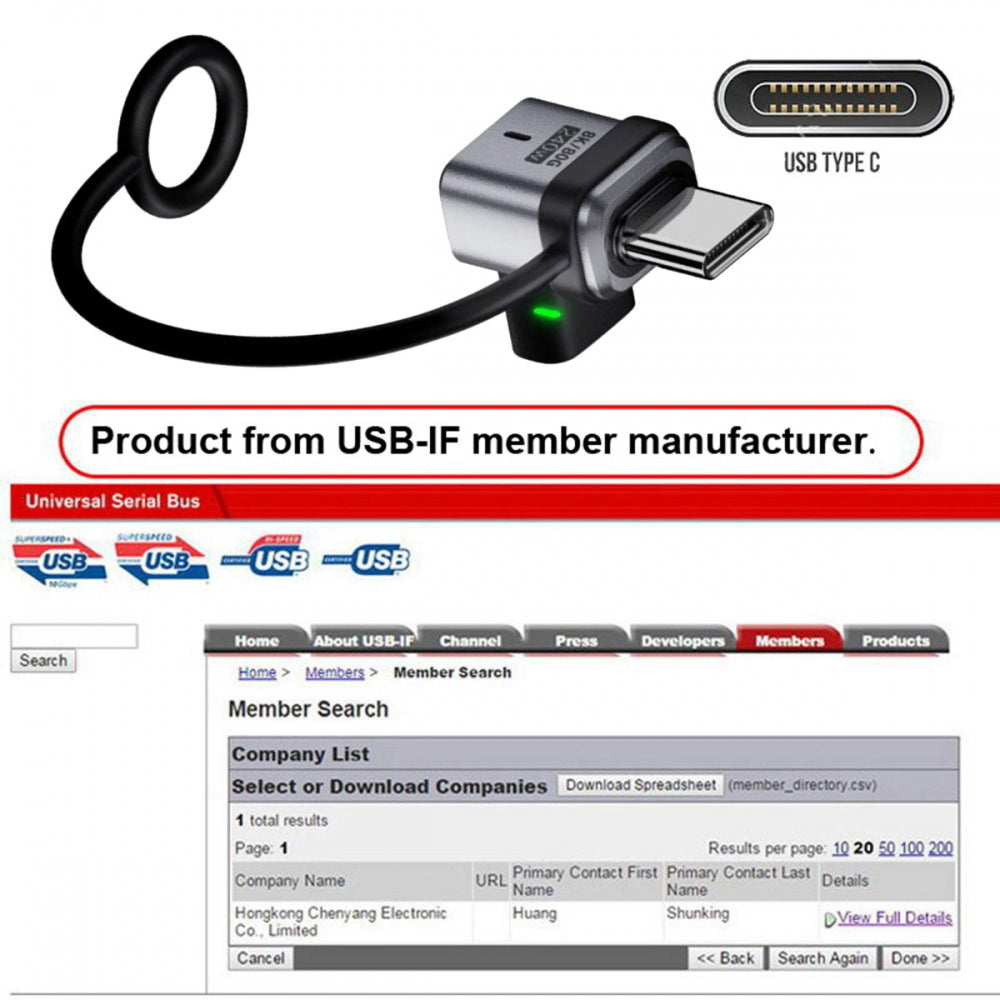 90 Degree USB5.0 80Gbps Male to Female Low Profile Down Up Angled Extension Adapter with Lanyard Keychain 240W 16K 8K 5K Compatible with USB4.0 Thunderbolt3/4/5