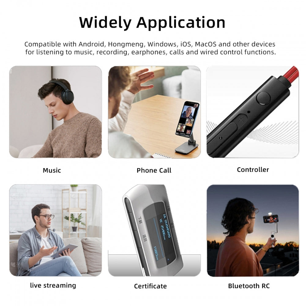 2pcs/lot Type-C USB-C Female to 3.5mm Male & Female Audio AUX & MIC Sound Card 16bit 48kHz Adapter Compatible with Laptop Tablet Phone